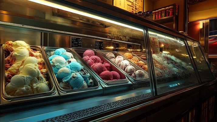 Flot ishus og kaffebar i Skagen