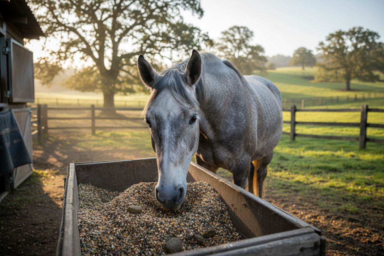 Senior Hestefoder: Optimal Ernæring til Den Ældre Hest